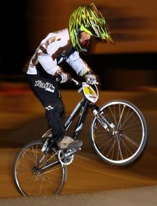 Rico Bearman in action at last year's world championships in Birmingham.